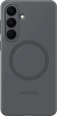 Чехол (клип-кейс) Samsung Silicone Magnet Case, для Samsung Galaxy S26+, черный [ef-es947cbegru]