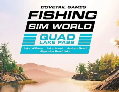 Дополнение к игре DOVETAIL Fishing Sim World: Quad Lake Pass, для  ПК,  регион: Россия,  RUS (интерфейс и субтитры)
