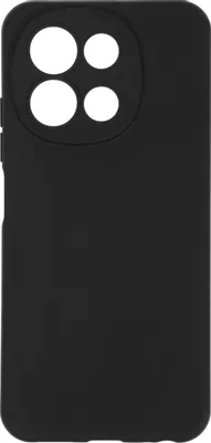 Чехол (клип-кейс) BORASCO Silicone Case, для Tecno Spark 30 5G, черный [73877]
