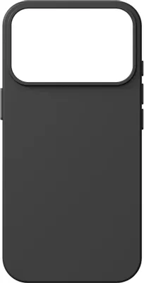 Чехол (клип-кейс) BORASCO Silicone Case, для Apple iPhone 17 Pro Max, черный [75706]