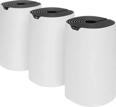 Бесшовный Mesh роутер TP-LINK Deco S7(3-pack),  Wi-Fi 5,  AC1900,  2.4/5ГГц, 3 WAN/LAN, белый, 3 шт. в комплекте
