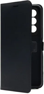 Чехол (флип-кейс) BORASCO Book Case, для Tecno Camon 18/18P, черный [40961]