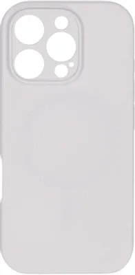 Чехол (клип-кейс) ZIBELINO Hard Case, для Apple iPhone 16 Pro, белый [zhc-apl-16-pro-ms-cam-wht]
