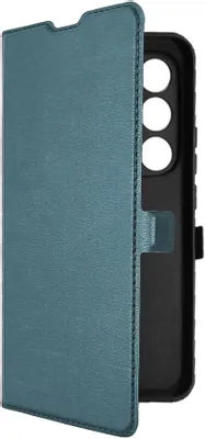Чехол (флип-кейс) BORASCO Book Case, для Tecno Spark 40 Pro+, зеленый опал [75635]