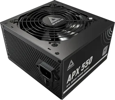 Блок питания MONTECH APX 550,  550Вт,  80 PLUS WHITE,  120мм, черный, retail [xwya11-550]