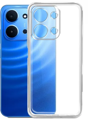 Чехол (клип-кейс) BORASCO Silicone Case, для Xiaomi Redmi 15C/Poco C85 4G, прозрачный [75559]