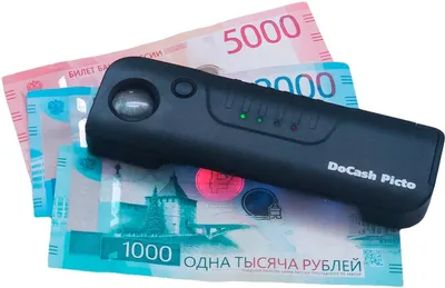 Детектор банкнот DOCASH Picto просмотровый АКБ