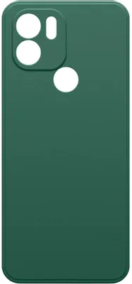 Чехол (клип-кейс) BORASCO Microfiber Case, для Xiaomi Poco C51, зеленый опал [72201]