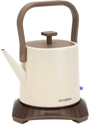 Чайник электрический Hyundai HYK-S2043, 0.6л, металл