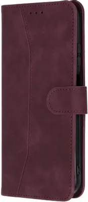 Чехол (флип-кейс) ZIBELINO Book Wallet, для Realme Note 60/60X, бордовый [zbw-rlm-not60-brd]