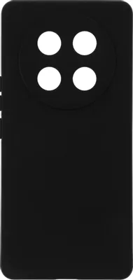 Чехол (клип-кейс) BORASCO Silicone Case, для Honor X9c, черный [74734]