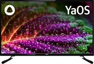 42" Телевизор BBK 42LEX-7280/FTS2C FULL HD, СМАРТ ТВ, YaOS, черный