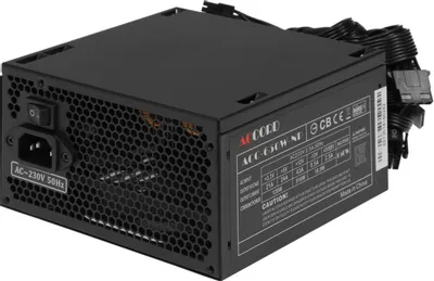 Блок питания Accord ACC-650W-NP,  650Вт,  120мм, черный [acc-650-np]