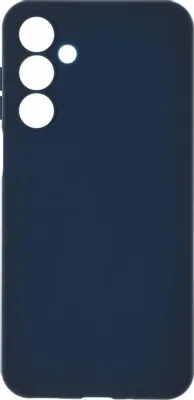 Чехол (клип-кейс) BORASCO Microfiber Case, для Samsung Galaxy A16, синий [73885]