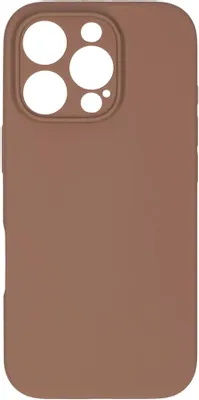 Чехол (клип-кейс) ZIBELINO Hard Case, для Apple iPhone 16 Pro, коричневый [zhc-apl-16-pro-ms-cam-brn]