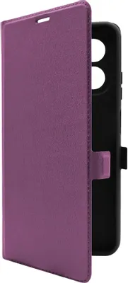 Чехол (флип-кейс) BORASCO Book Case, для Infinix Smart 9, фиолетовый [73784]