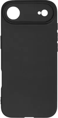Чехол (клип-кейс) BORASCO Silicone Case, для Apple iPhone Air, черный [75796]
