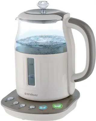 Чайник электрический Endever Skyline KR-365G, 1.5л, стекло/пластик