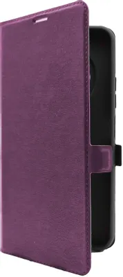 Чехол (флип-кейс) BORASCO Book Case, для Tecno Spark 30C, фиолетовый [73719]