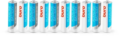 AA Батарейка Buro Alkaline LR6,  10 шт.