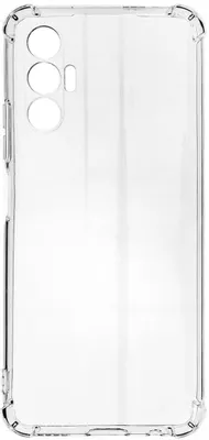 Чехол (клип-кейс) PERO CC02, для Tecno Pova 3, противоударный, прозрачный [cc02-0044-re]