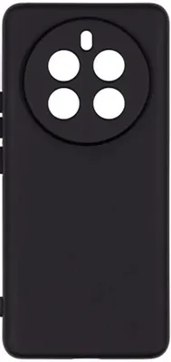 Чехол (клип-кейс) ZIBELINO Soft Matte, для Realme 12 Pro, черный [zsmf-rlm-12-pro-blk]