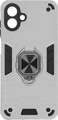 Чехол (клип-кейс) BORASCO Anti-Shock case, для Samsung Galaxy A07, противоударный, серебристый [75628]
