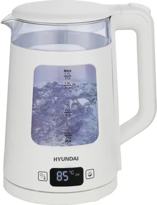 Чайник электрический Hyundai HYK-G9407, 1.7л, стекло