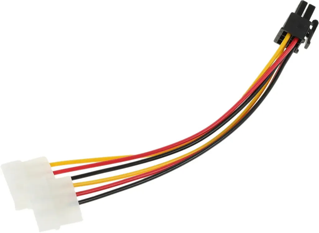 Кабель питания  Molex 8980 -  PCI-E 6pin,  0.15м