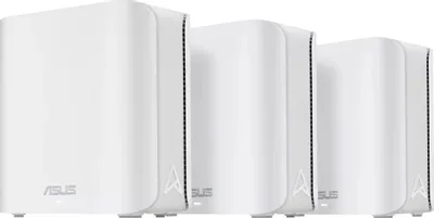 Бесшовный Mesh роутер ASUS ZenWiFi BD4,  Wi-Fi 7,  BE3600,  2.4/5ГГц, 2 WAN/LAN, белый, 3 шт. в комплекте [bd4(w-3-pk)]