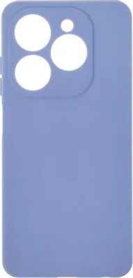 Чехол (клип-кейс) BORASCO Microfiber Case, для Tecno Spark 20/20C/Go 2024/Pop 8, лавандовый [72678]
