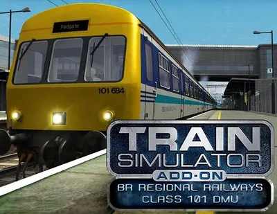 Дополнение к игре DOVETAIL Train Simulator: BR Regional Railways Class 101 DM, для  ПК,  регион: Россия,  английская версия