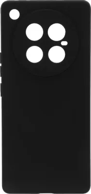 Чехол (клип-кейс) BORASCO Silicone Case, для Infinix Zero 40 5G, черный [73740]