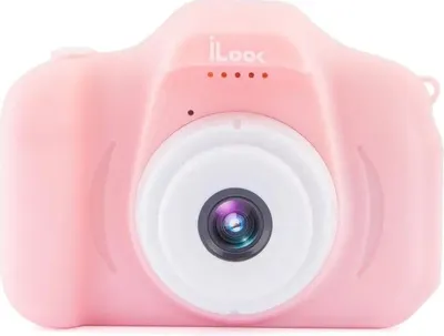 Цифровой компактный фотоаппарат Rekam iLook K330i,  детский, розовый