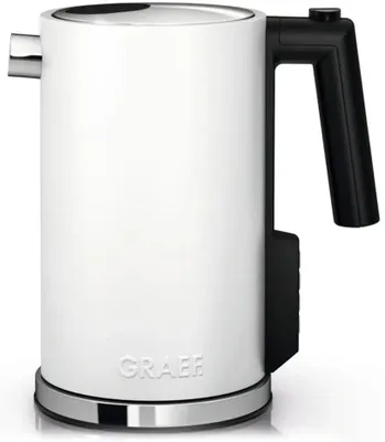Чайник электрический GRAEF WK901EU, 1.2л, нержавеющая сталь/пластик