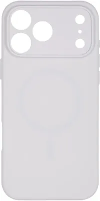 Чехол (клип-кейс) ZIBELINO Hard Case, для Apple iPhone 17 Pro Max, белый [zhc-apl-17-pro-max-ms-cam-wht]