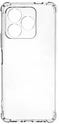 Чехол (клип-кейс) PERO CC02, для Tecno Spark 20, противоударный, прозрачный [cc02-0281-tr]