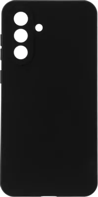 Чехол (клип-кейс) BORASCO Silicone Case, для Samsung Galaxy A36/A56, черный [74788]