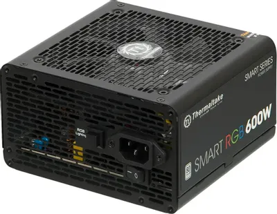 Блок питания Thermaltake Smart RGB 600,  600Вт,  80 PLUS WHITE,  120мм, черный, retail [ps-spr-0600nhsawe-1]