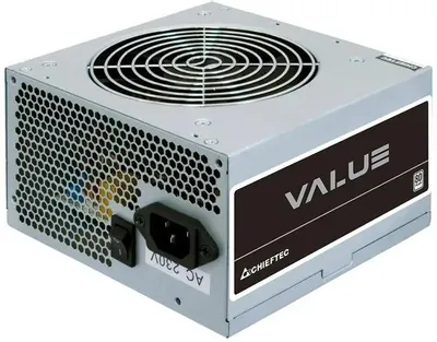 Блок питания CHIEFTEC Value APB-400B8,  400Вт,  80 PLUS WHITE,  120мм, серый