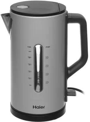 Чайник электрический HAIER HK-601, 1.7л, нержавеющая сталь