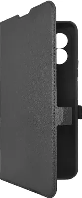 Чехол (флип-кейс) BORASCO Book Case, для Tecno Pova 7 Neo, черный [75468]