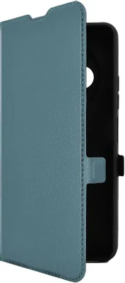 Чехол (флип-кейс) BORASCO Book Case, для Tecno Spark 30, зеленый опал [73721]