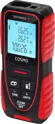 Лазерный дальномер ADA Cosmo 70, 2 класс лазера, 635нм, луч красный, с поверкой [а00526]