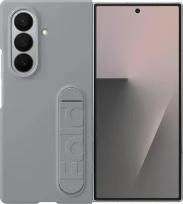 Чехол (клип-кейс) Samsung Silicone Case, для Samsung Galaxy Z Fold7, серый [ef-mf966cjegru]