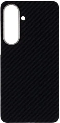 Чехол (клип-кейс) KONDIJAN Carbon, для Samsung Galaxy S26 Plus, черный [kjcr-sam-s26-pl-ms-blk]