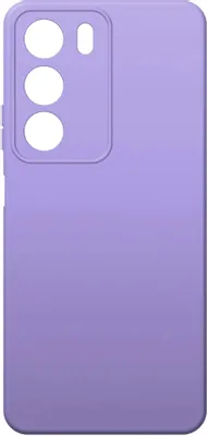 Чехол (клип-кейс) BORASCO Silicone Case, для Realme C71, лавандовый [75656]