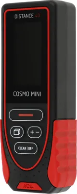 Лазерный дальномер ADA Cosmo Mini 40, 2 класс лазера, 635нм, луч красный [а00490]