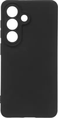 Чехол (клип-кейс) BORASCO Silicone Case, для Samsung Galaxy S26, черный [76287]