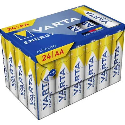 AA Батарейка VARTA Energy LR6 AA,  24 шт.